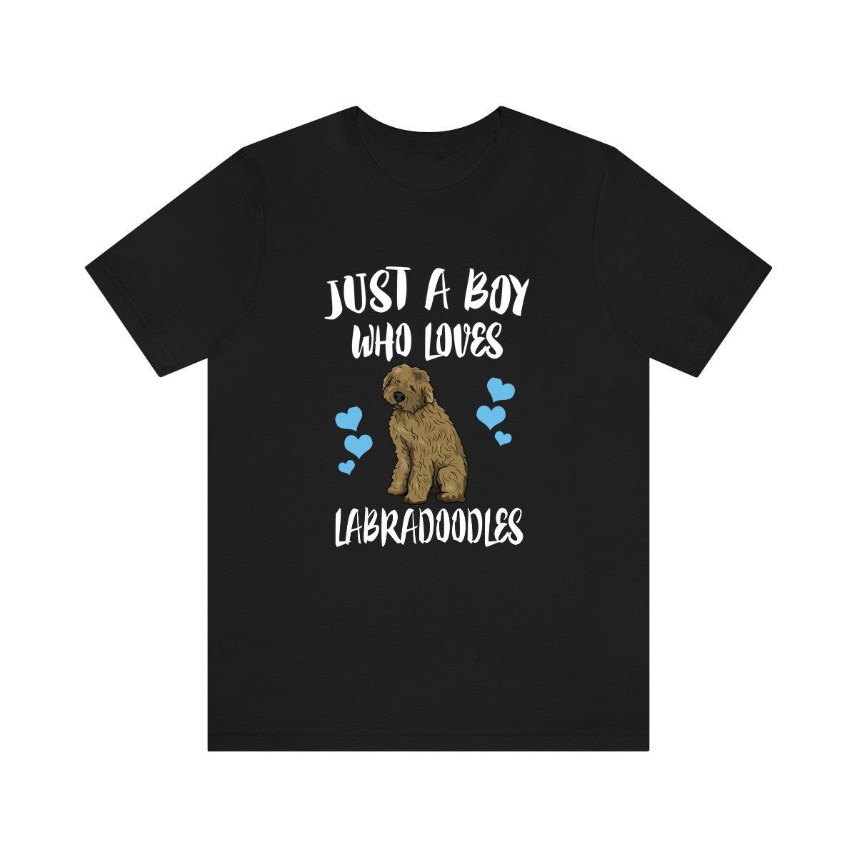 Just A Boy Who Loves Labradoodles Shirt, Labradoodle Lover Shirt, Labradoodle Shirt, Dog Lover Gift, Animal Adult Kids T-Shirt Image 1