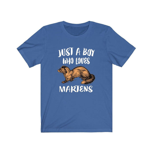 Just A Boy Who Loves Martens Shirt - marten print design