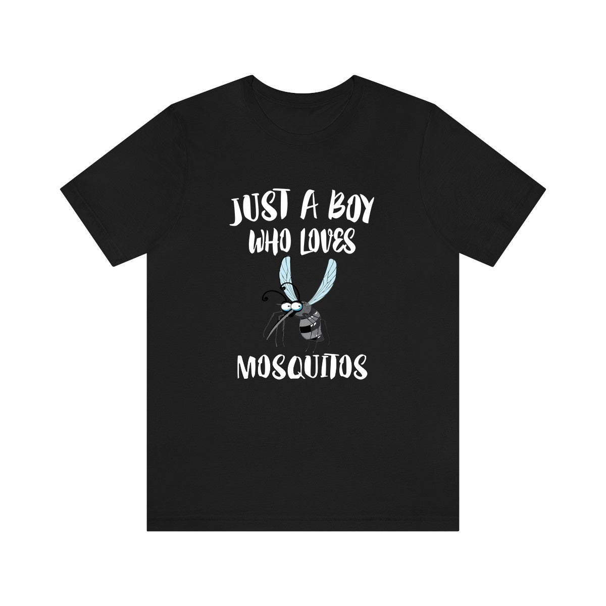 Just A Boy Who Loves Mosquitos Shirt, Mosquito Lover Shirt, Mosquito Shirt, Mosquito Lover Gift, Animal Adult Kids T-Shirt Image 3