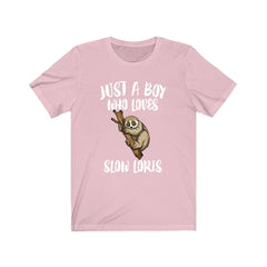 Just A Boy Who Loves Slow Loris Shirt - slow loris print design
