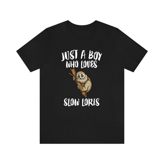 Just A Boy Who Loves Slow Loris Shirt - slow loris print design