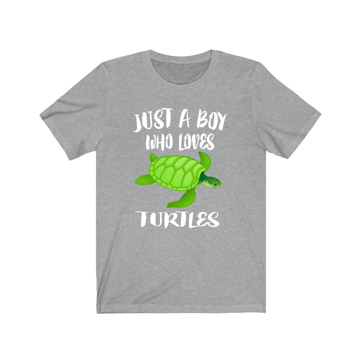 Just A Boy Who Loves Turtles Shirt, Turtle Shirt, Turtle Shirt, Turtle Lover Gift, Animal Adult Kids T-Shirt Image 2
