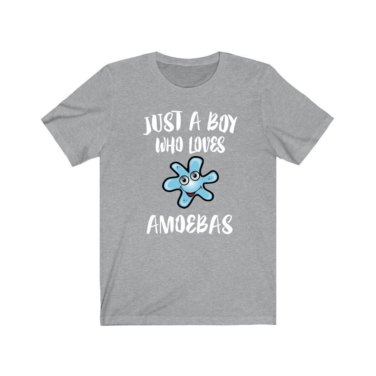 Just A Boy Who Loves Amoebas Shirt, Amoeba Lover Shirt, Amoeba Shirt, Microbiologist Gift, Animal Adult Kids T-Shirt Image 2