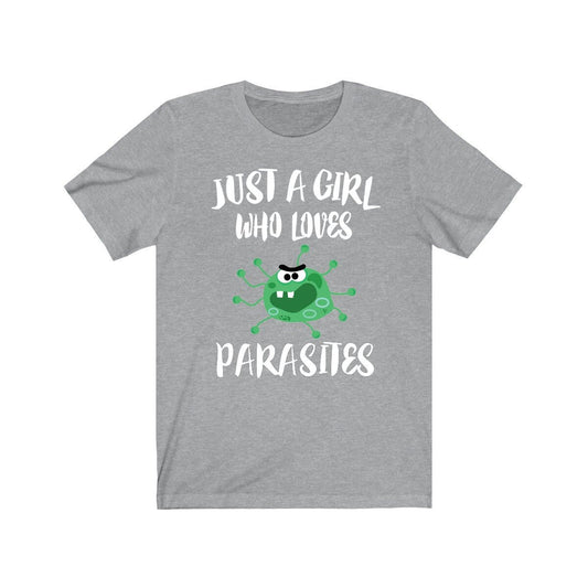Just A Girl Who Loves Parasites Shirt - parasite print design