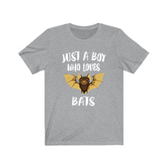 Just A Boy Who Loves Bats Shirt - bat print design