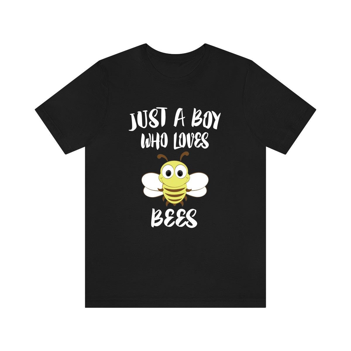 Just A Boy Who Loves Bees Shirt, Bee Lover Shirt, Bee Shirt, Bee Lover Gift, Animal Adult Kids T-Shirt Image 1