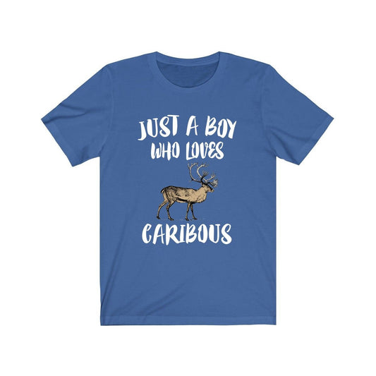 Just A Boy Who Loves Caribous Shirt - caribou print design