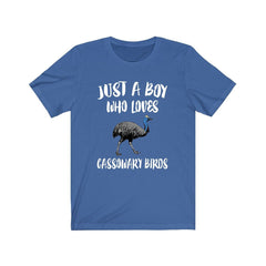 Cassowary T-Shirt for Boys - cassowary print design