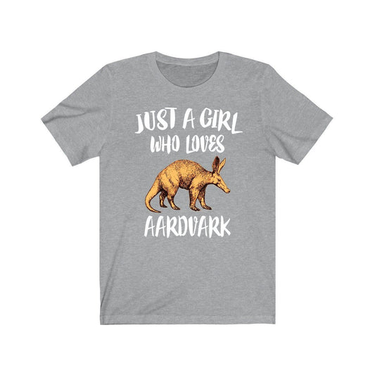 Just A Girl Who Loves Aardvarks Shirt - aardvark print design