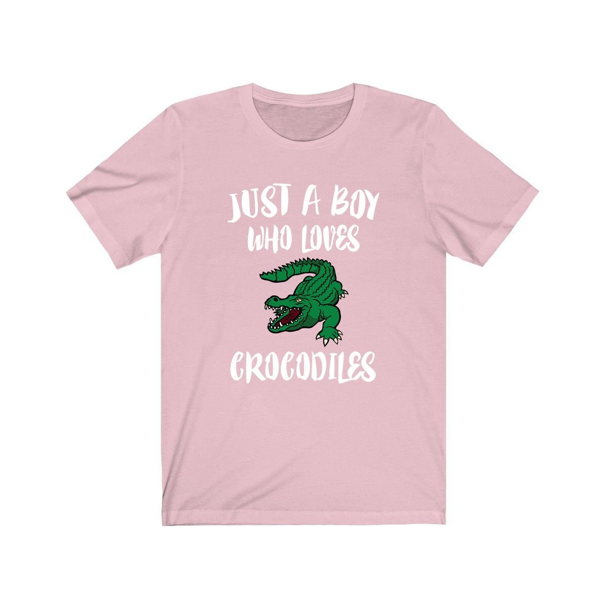 Just A Boy Who Loves Crocodiles Shirt, Crocodile Lover Shirt, Crocodile Shirt, Crocodile Lover Gift, Animal Adult Kids T-Shirt Image 4