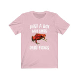 Just A Boy Who Loves Dart frogs Shirt, Dart frogs Lover Shirt, Dart frog Shirt, Dart frogs Lover Gift, Animal Adult Kids T-Shirt Image 4