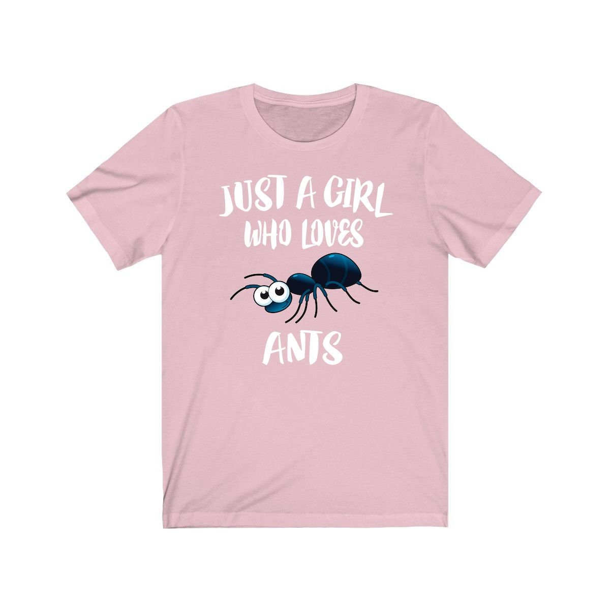 Just A Girl Who Loves Ants Shirt, Ant Lover Shirt, Ant Lover Gift, Ant Shirt, Animal Adult Toddler Kids T-Shirt Image 4