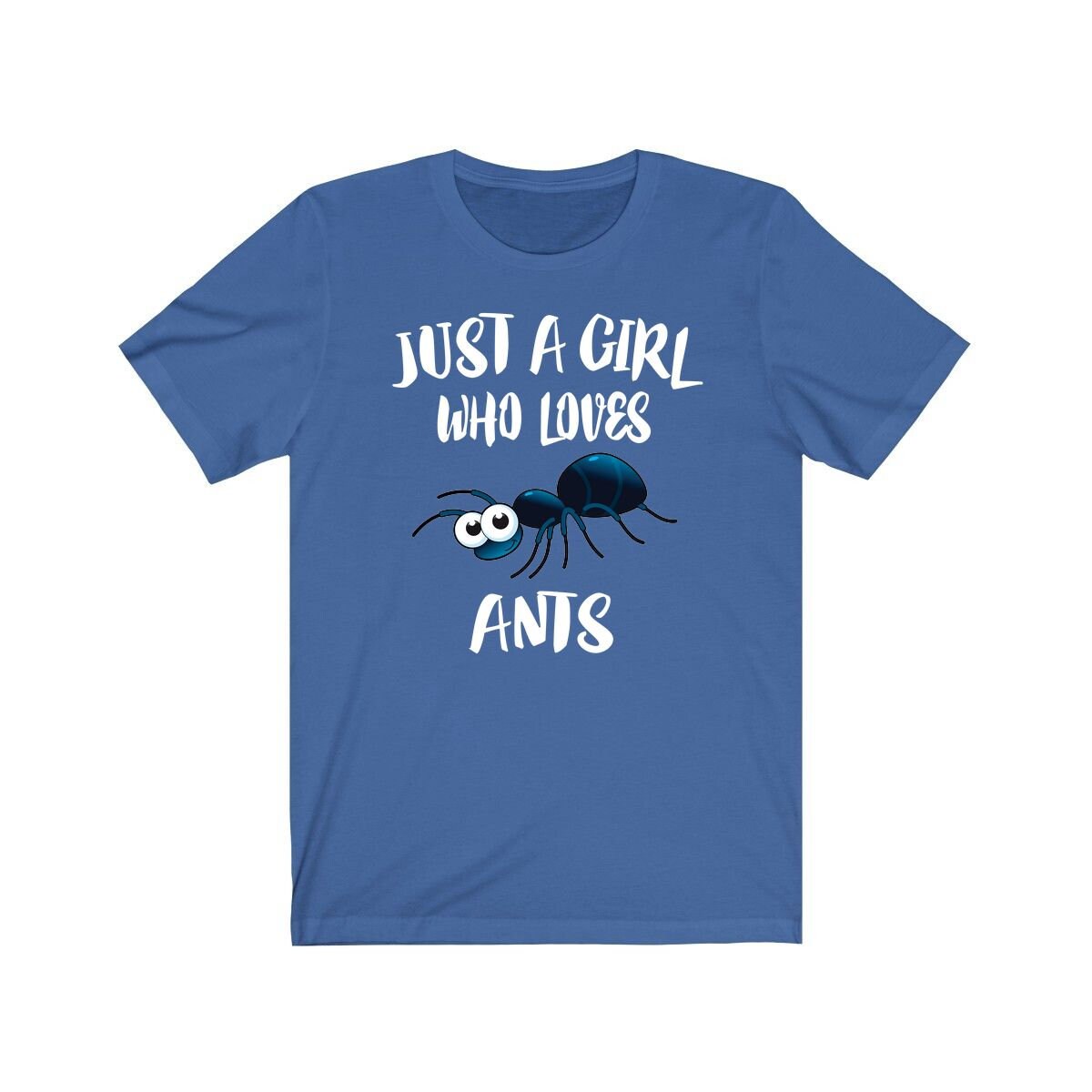 Just A Girl Who Loves Ants Shirt, Ant Lover Shirt, Ant Lover Gift, Ant Shirt, Animal Adult Toddler Kids T-Shirt Image 2