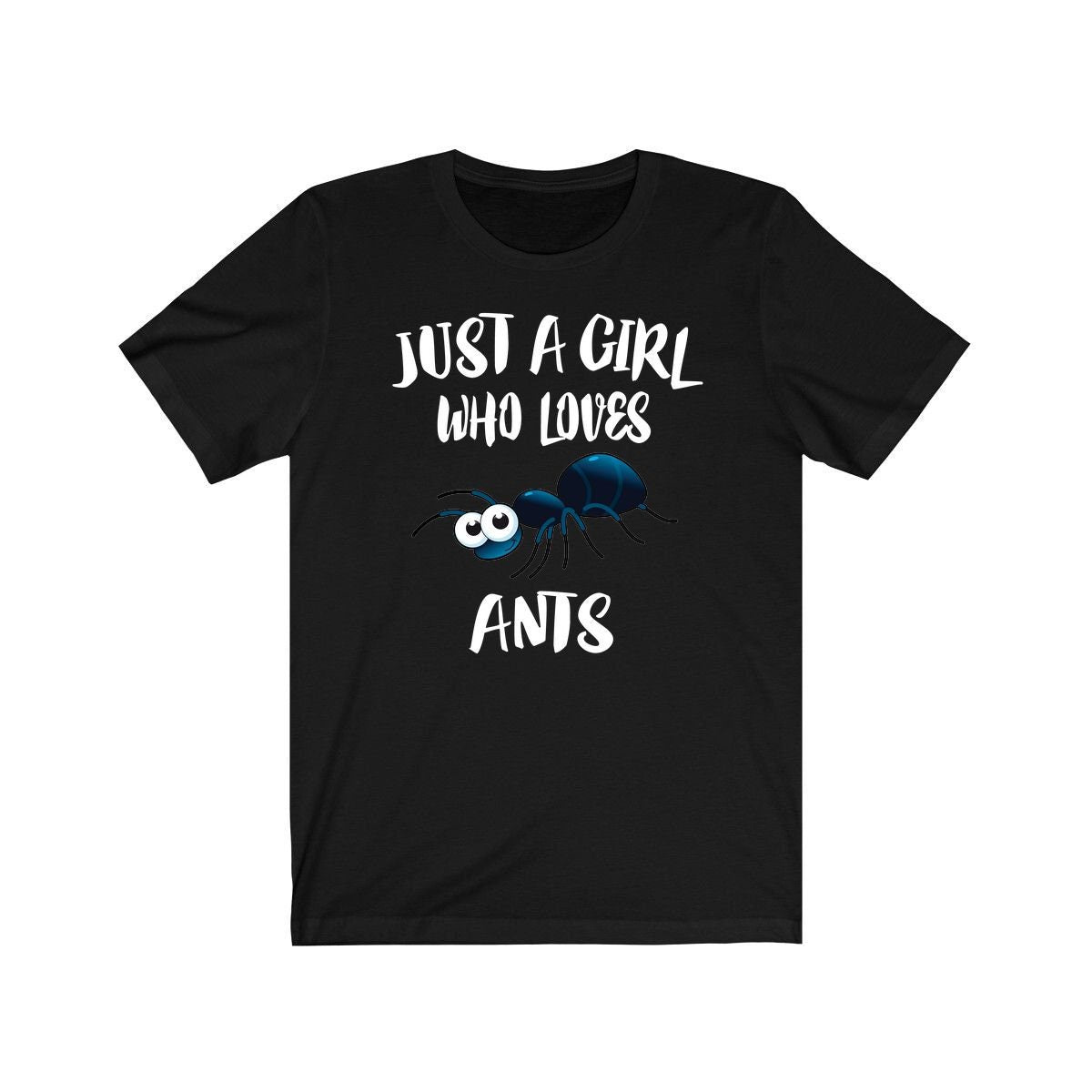 Just A Girl Who Loves Ants Shirt, Ant Lover Shirt, Ant Lover Gift, Ant Shirt, Animal Adult Toddler Kids T-Shirt Image 3