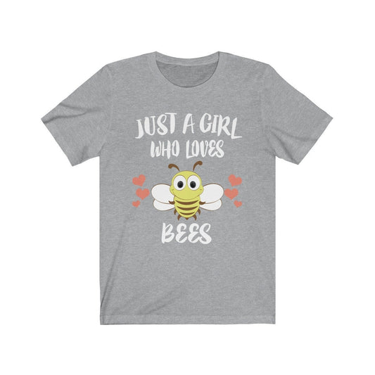 Just A Girl Who Loves Bees Shirt - bee print design