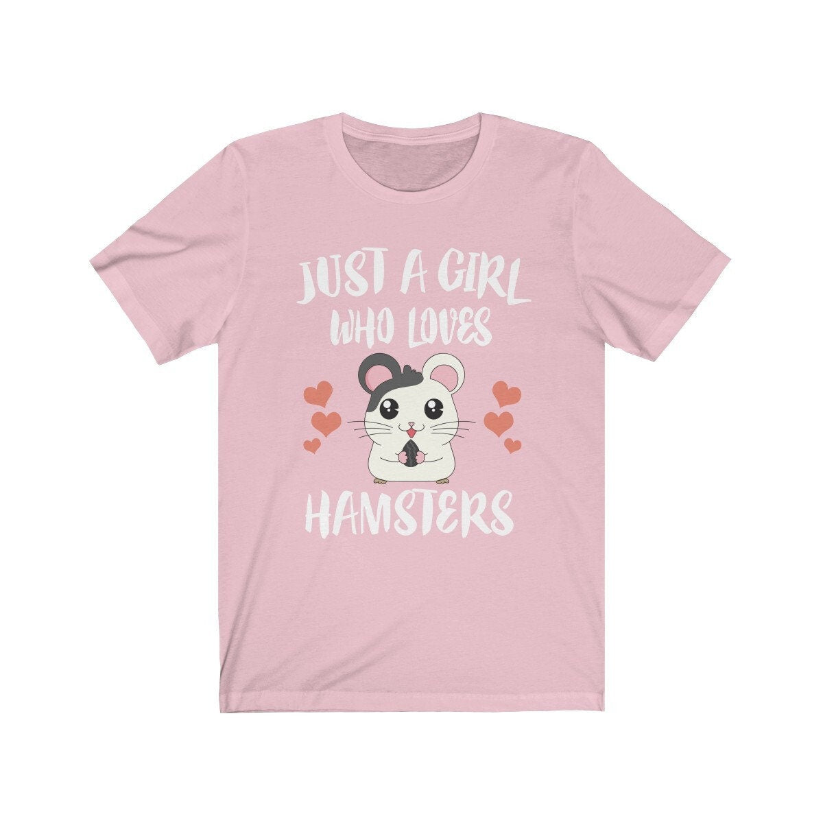 Just A Girl Who Loves Hamsters Shirt, Hamster Shirt, Hamster Owner Gift, Animal Lover Adult Toddler Infant Kids Gift T-Shirt Image 3