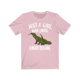 Just A Girl Who Loves Komodo Dragons Shirt, Komodo Dragon Lover Shirt, Komodo Dragon Lover Gift Shirt, Animal Adult Toddler Kids T-Shirt Image 3
