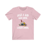 Just A Boy Who Loves Garden Gnomes Shirt, Garden Gnome Lover Shirt, Garden Gnome  Shirt, Garden Gnome Lover Gift, Animal Adult Kids T-Shirt Image 4