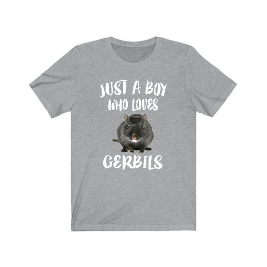Gerbil Lover T-Shirt for Boys - gerbil print design