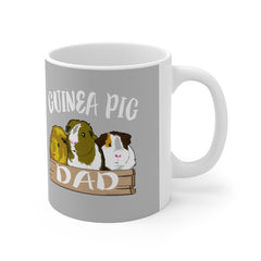 Guinea Pig Dad Coffee Mug - guinea pig print design