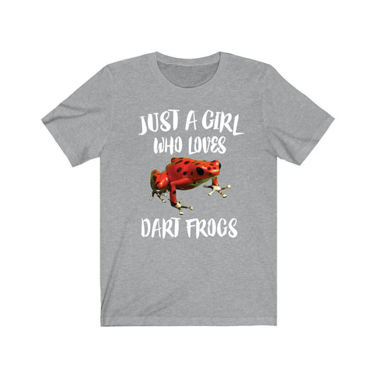 Just A Girl Who Loves Dart Frogs Shirt - dart frog print design