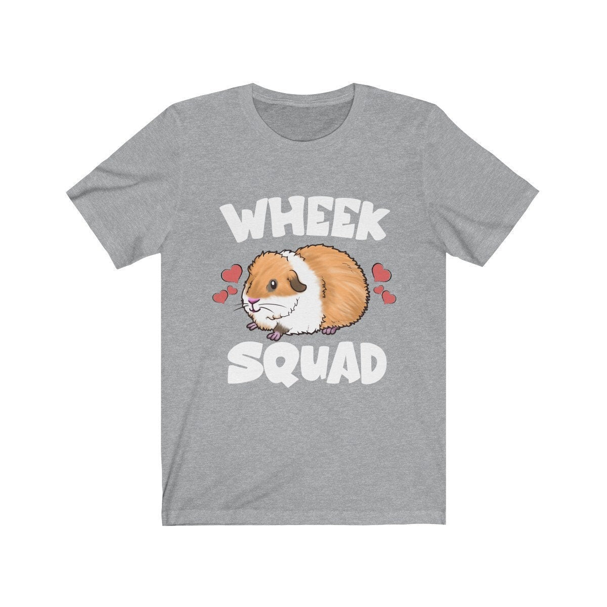Wheek Squad Cute Guinea Pig Owner Shirt, Guinea Pig Owner Shirt, Guinea Pig Lover Gift, Guinea Pig Tee, Animal Shirt Image 2