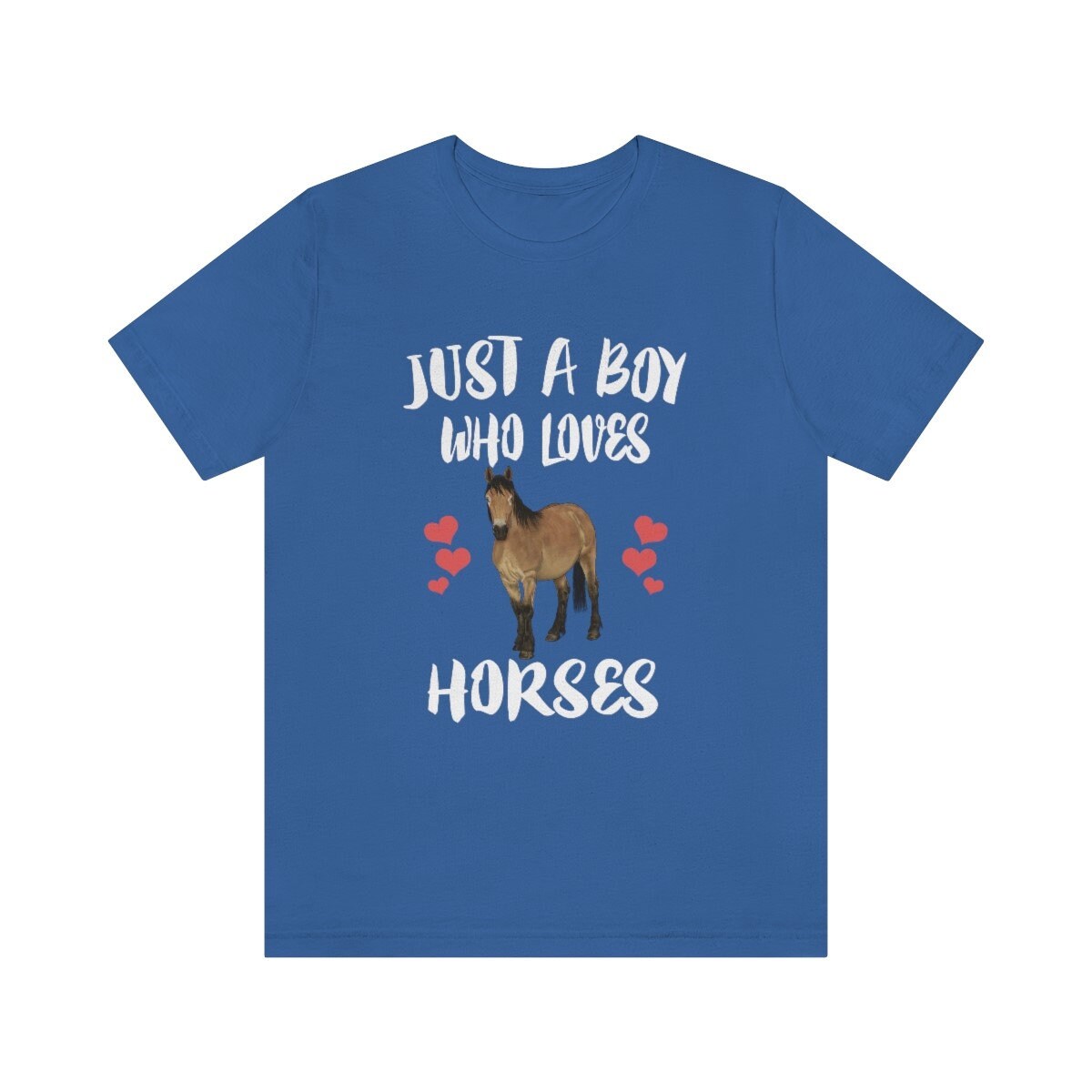 Just A Boy Who Loves Horses Shirt, Horse Lover Shirt, Horse Shirt, Horse Lover Gift, Animal Adult Kids T-Shirt Image 4