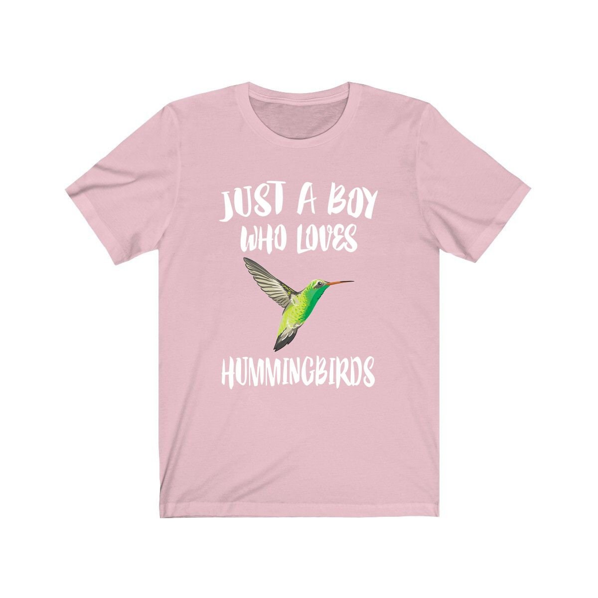 Just A Boy Who Loves Hummingbirds Birds Shirt, Hummingbird Lover Shirt, Birding Shirt, Hummingbird Lover Gift, Animal Adult Kids T-Shirt Image 4