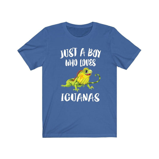Just A Boy Who Loves Iguanas Shirt - iguana print design
