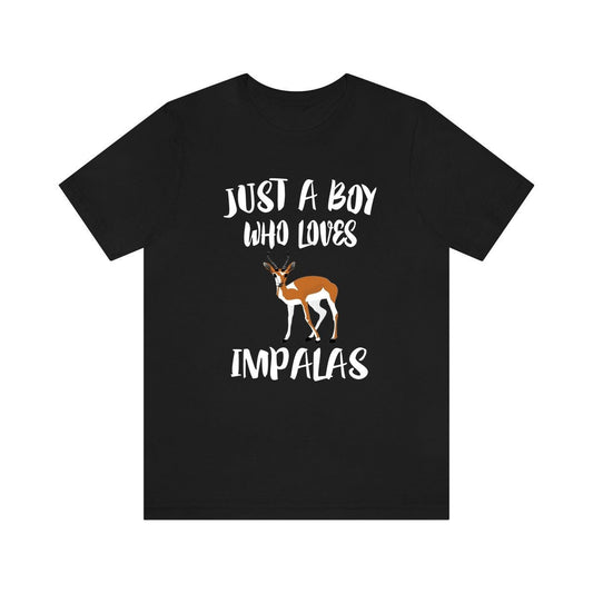 Just A Boy Who Loves Impalas Shirt - impala print design