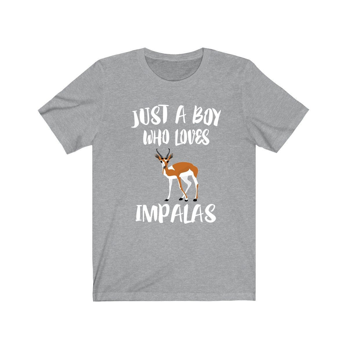Just A Boy Who Loves Impalas Shirt, Impala Lover Shirt, Impala Shirt, Impala Lover Gift, Animal Adult Kids T-Shirt Image 3