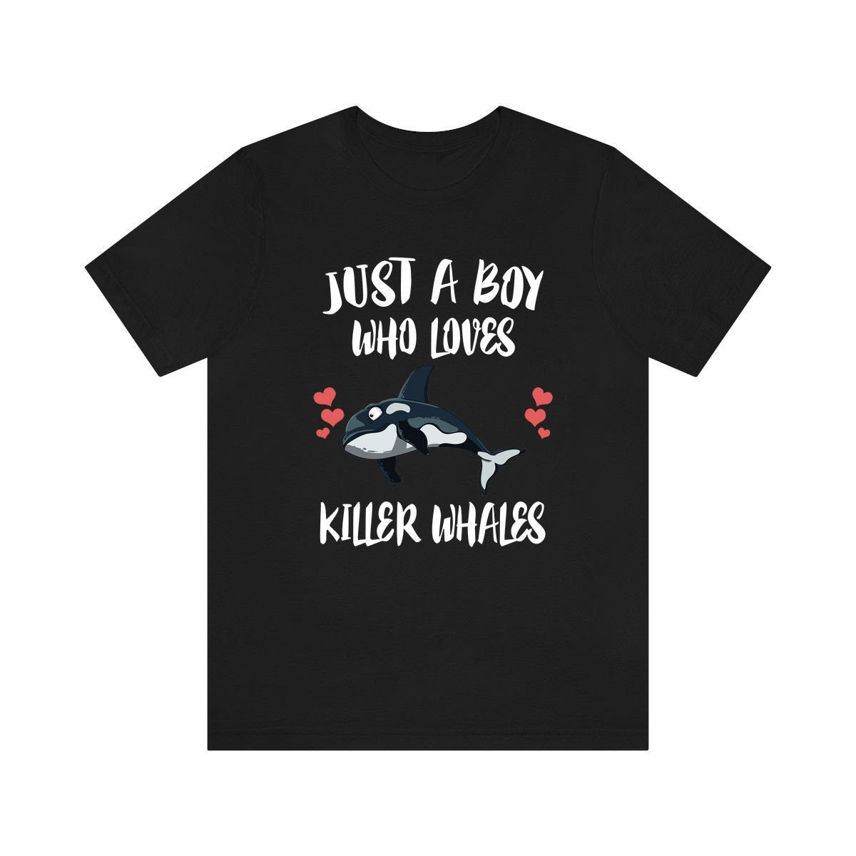 Just A Boy Who Loves Killer Whales Orca Shirt, Orca Shirt, Killer Whale Shirt, Whale Lover Gift, Animal Adult Kids T-Shirt Image 2