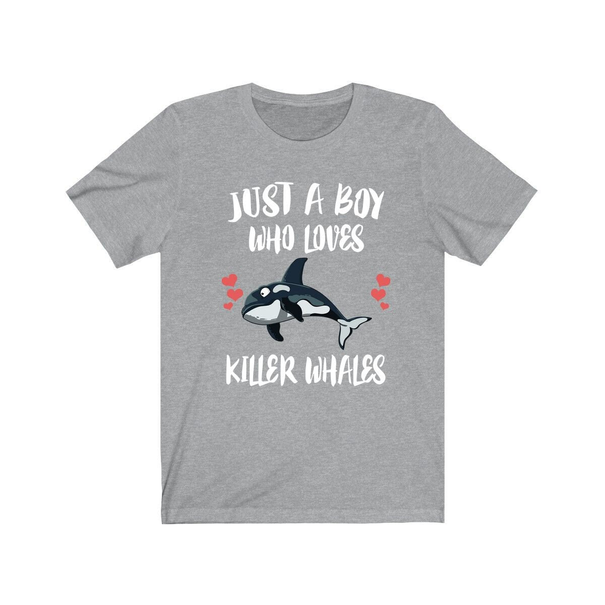 Just A Boy Who Loves Killer Whales Orca Shirt, Orca Shirt, Killer Whale Shirt, Whale Lover Gift, Animal Adult Kids T-Shirt Image 1