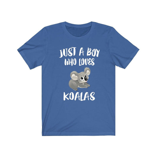 Just A Boy Who Loves Koalas Shirt - koala print design