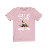Just A Girl Who Loves Garden Gnomes Shirt, Garden Gnome Lover Shirt, Garden Gnome Lover Gift, Garden Gnome Tee, Animal Adult Kids T-Shirt Image 2