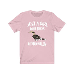 Just A Girl Who Loves Hornbills Birds Shirt - hornbill print design