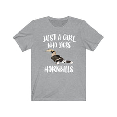 Just A Girl Who Loves Hornbills Birds Shirt - hornbill print design