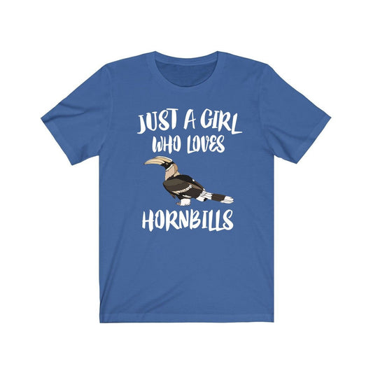 Just A Girl Who Loves Hornbills Birds Shirt - hornbill print design