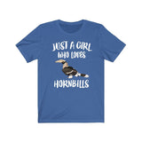 Just A Girl Who Loves Hornbills Birds Shirt, Hornbill Lover Shirt, Hornbill Lover Gift, Hornbill Shirt, Hornbill Tee, Animal Adult Kids Image 2