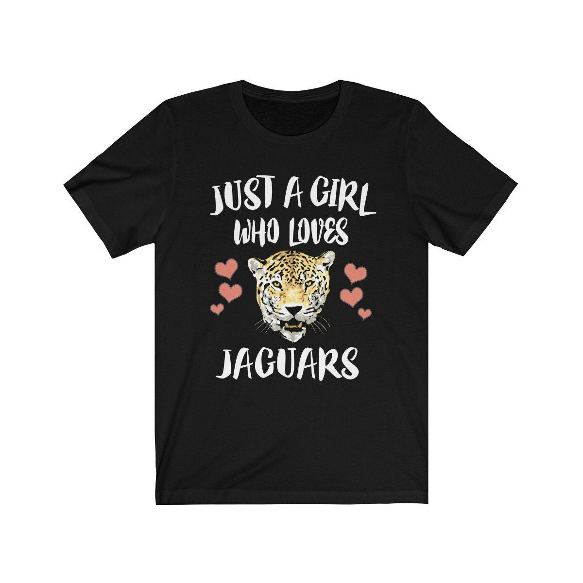 Just A Girl Who Loves Jaguars Shirt, Jaguar Lover Shirt, Jaguar Lover Gift, Jaguar Shirt, Jaguar Tee, Animal Adult Kids Image 1