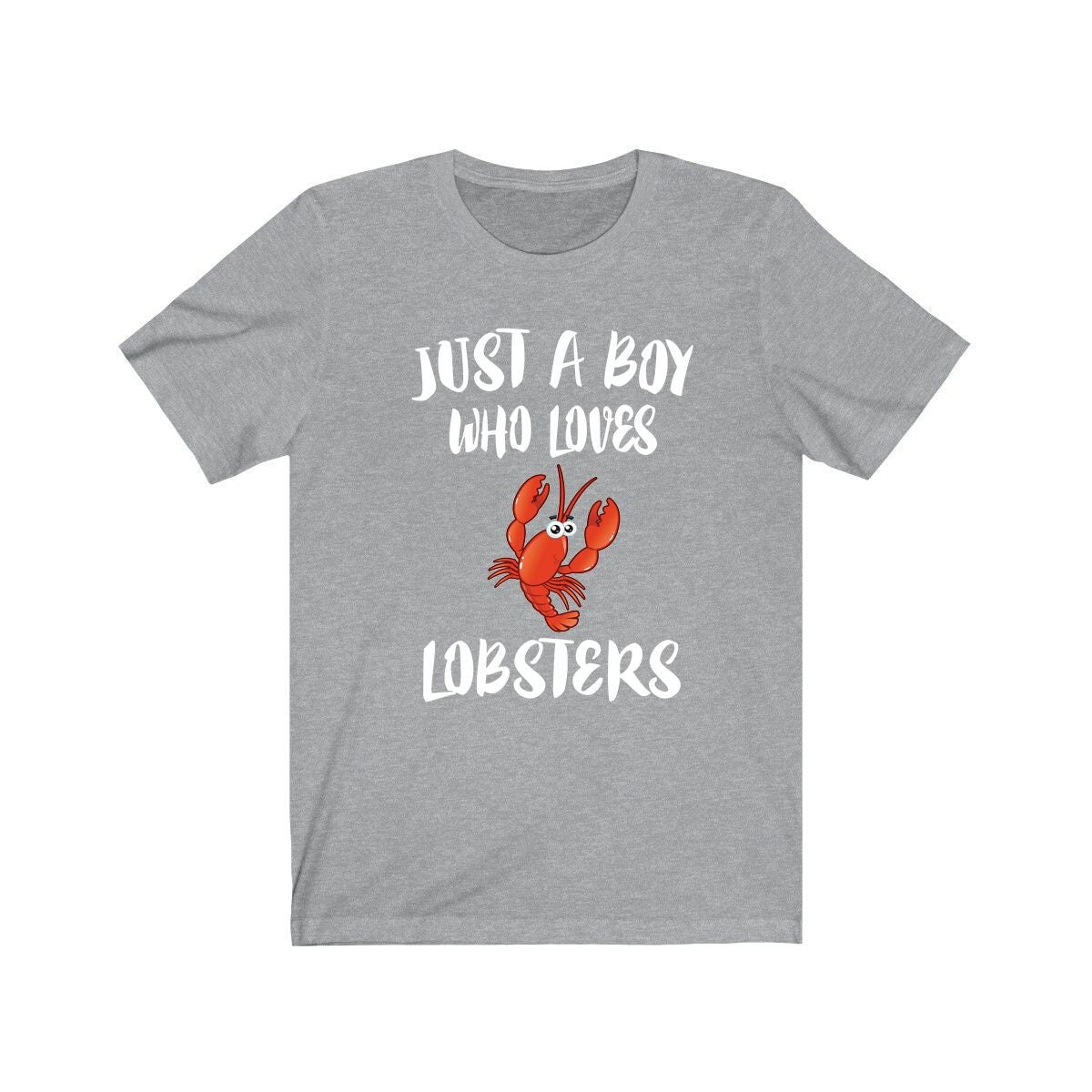 Just A Boy Who Loves Lobsters Shirt, Lobster Lover Shirt, Lobster Shirt, Lobster Lover Gift, Animal Adult Kids T-Shirt Image 3