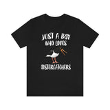 Just A Boy Who Loves Oystercatchers Birds Shirt, Oystercatcher Lover Shirt, Birding Shirt, Oystercatcher Gift, Animal Adult Kids T-Shirt Image 2