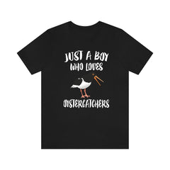 Just A Boy Who Loves Oystercatchers Birds Shirt - oystercatcher print design
