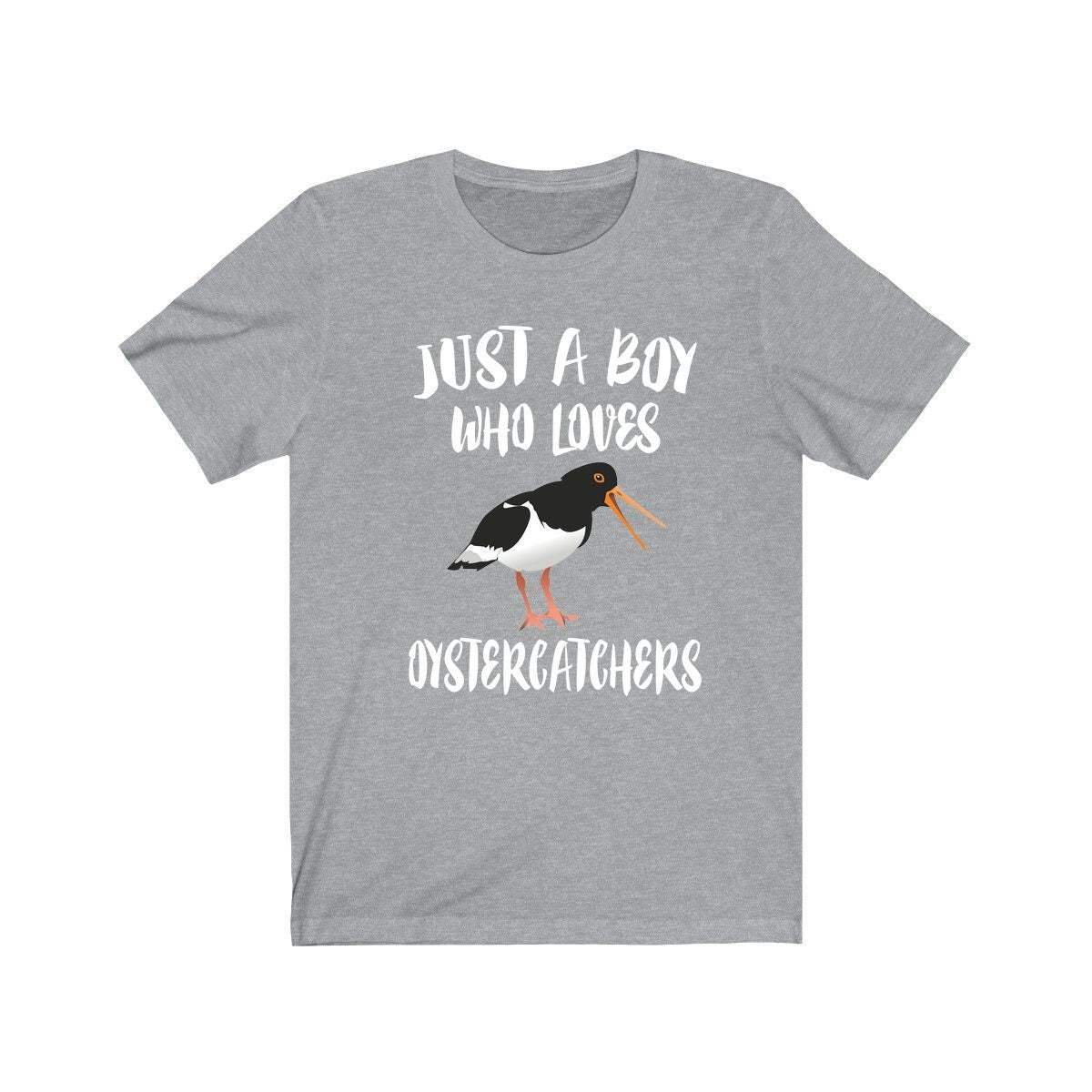 Just A Boy Who Loves Oystercatchers Birds Shirt, Oystercatcher Lover Shirt, Birding Shirt, Oystercatcher Gift, Animal Adult Kids T-Shirt Image 1