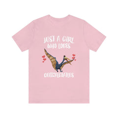 Quetzalcoatlus T-Shirt for Girls - quetzalcoatlus print design