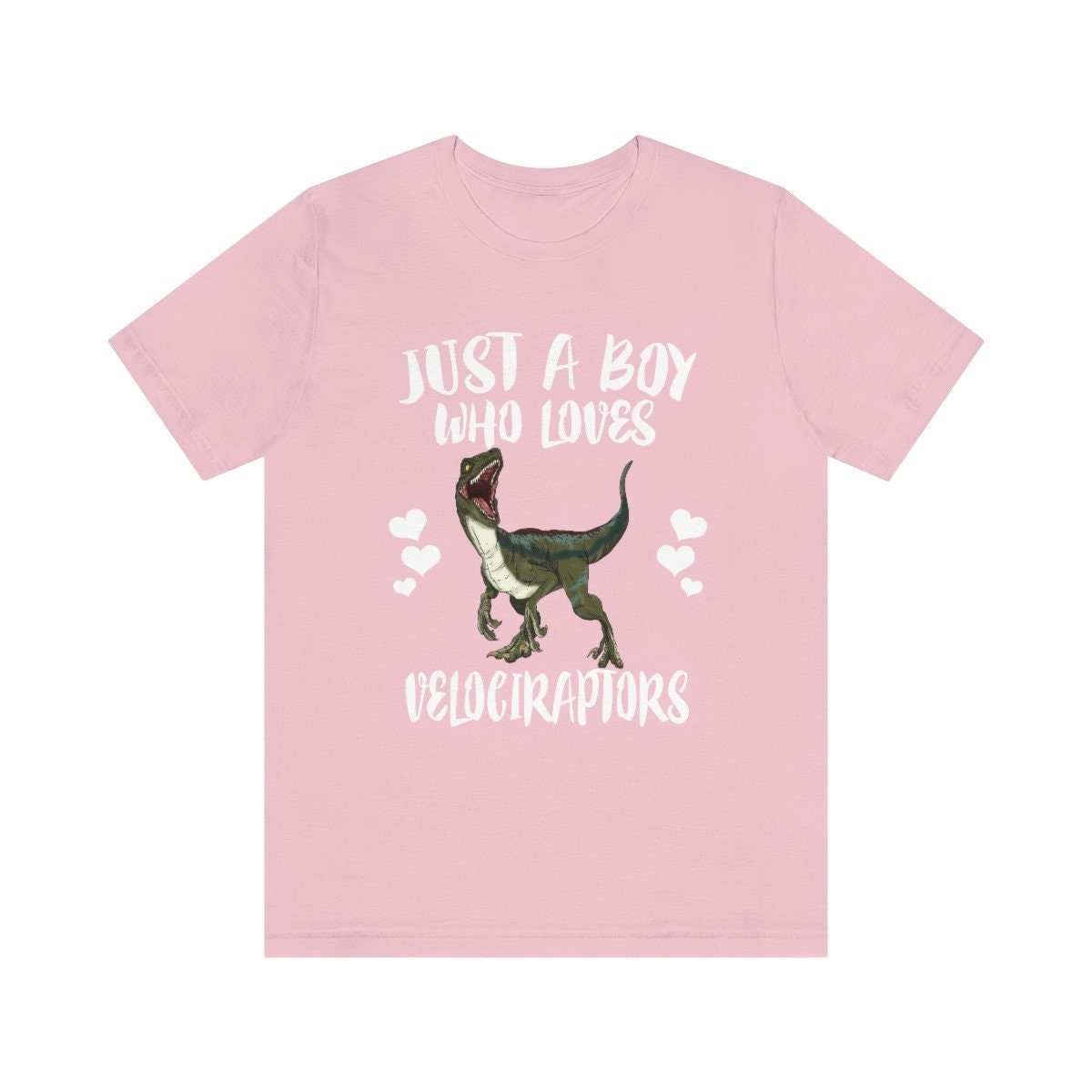 Just A Boy Who Loves Velociraptors Dinosaur Shirt, Velociraptor Lover Shirt, Dinosaur Shirt, Velociraptor Lover, Animal Adult Kids Shirt Image 2