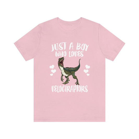 Velociraptor T-Shirt for Boys - velociraptor print design