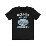 Just A Girl Who Loves Pterodactyls Dinosaur Shirt, Pterodactyl Lover Shirt, Pterodactyl Lover Gift, Pterodactyl Shirt, Animal Adult Kids Image 4