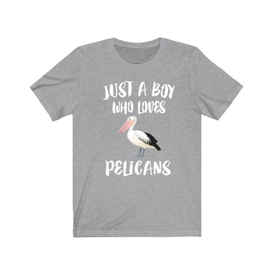 Just A Boy Who Loves Pelicans Shirt - pelican print design