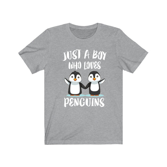 Just A Boy Who Loves Penguins Shirt - penguin print design